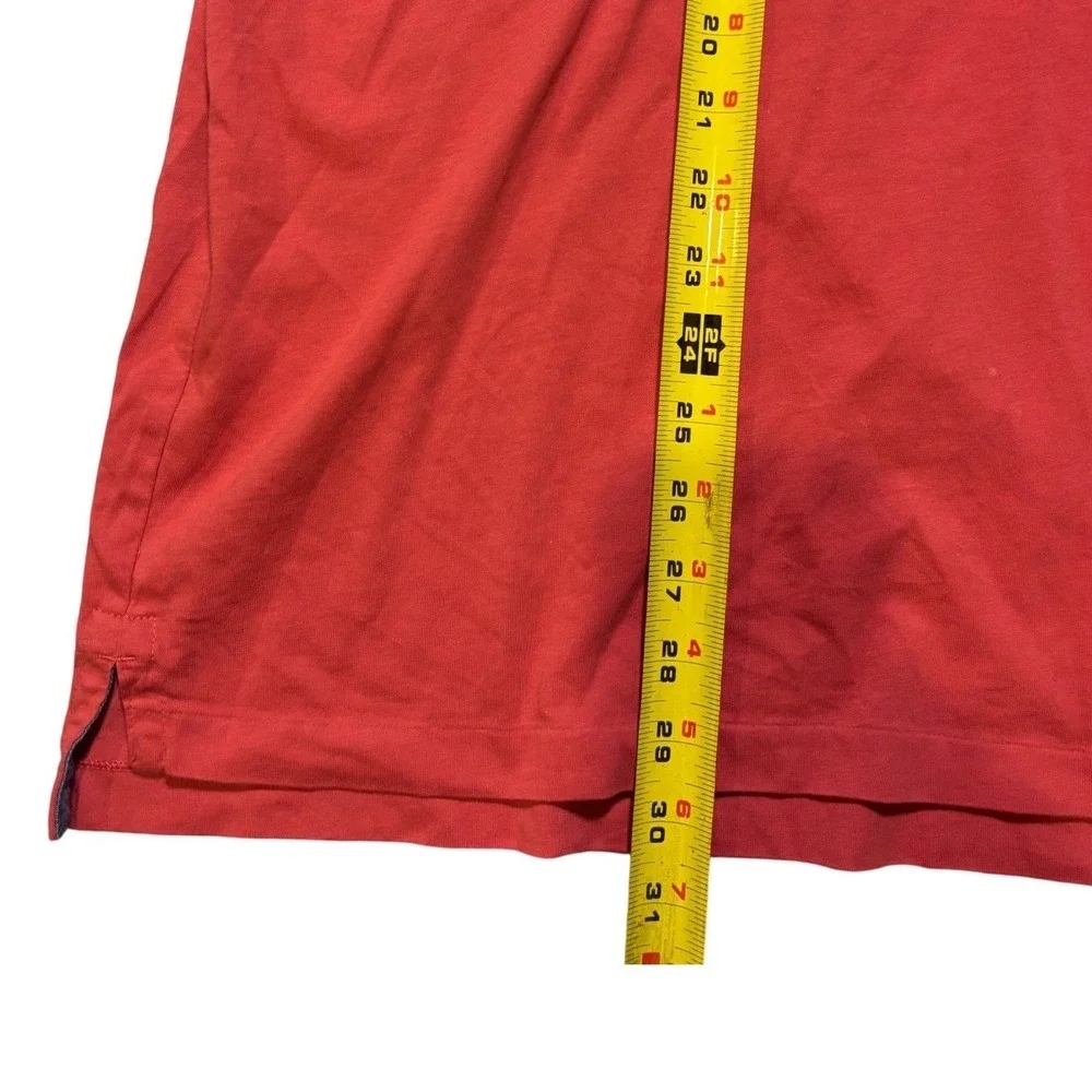 Polo Ralph Lauren Polo Shirt‎ Mens XL Red Pink Classic Fit Short Sleeve Cotton